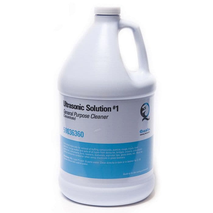 Quala General Purpose Ultrasonic Cleaning Solution, Low-Foaming 10:1 Concentrate, 1 Gallon thumbnail 8