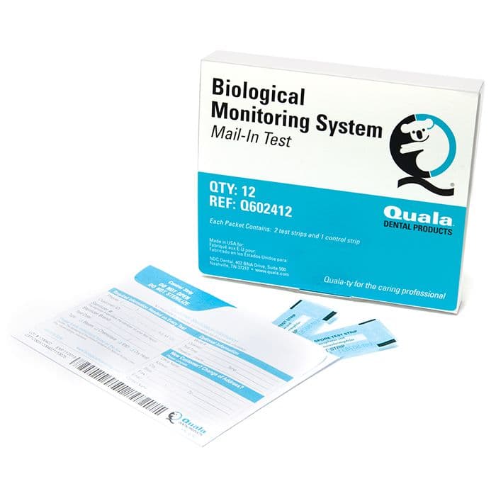 Quala Biological Monitoring Value Mail-In Service, 1 Spore Test Strip & 1 Control Strip per Test, Postage Not Included, 52 Tests/Box, Q602452 thumbnail 4
