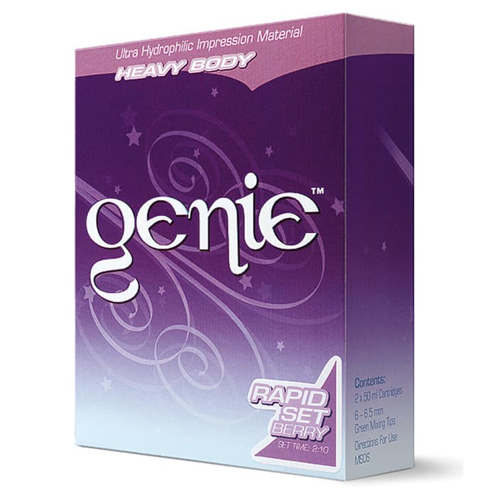 Sultan Genie VPS Impression Material, Heavy Body, Standard Set, Berry Flavor, Purple, 50 ml Cartridges, 2/Pk, 77635 thumbnail 10