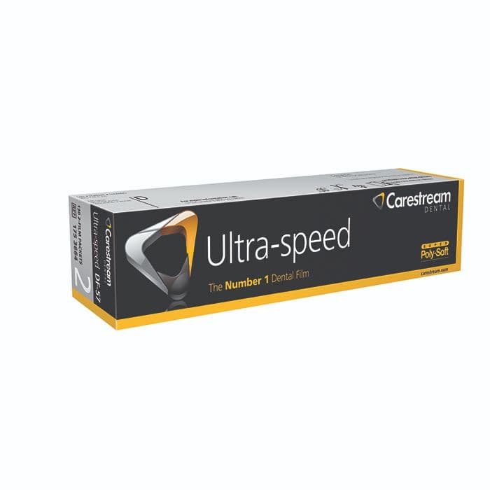 Carestream Ultra-Speed DF-58 Size 2 Periapical Dental X-Ray Film, D-Speed, Single Film, Super Poly-Soft Packets, 150/Box, 1658194 thumbnail 14