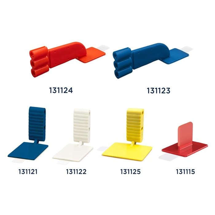 EzAim ComforTab Adhesive Cushioned Sensor Holder, Bitewing, Red, 50/Pkg, 131124 thumbnail 9