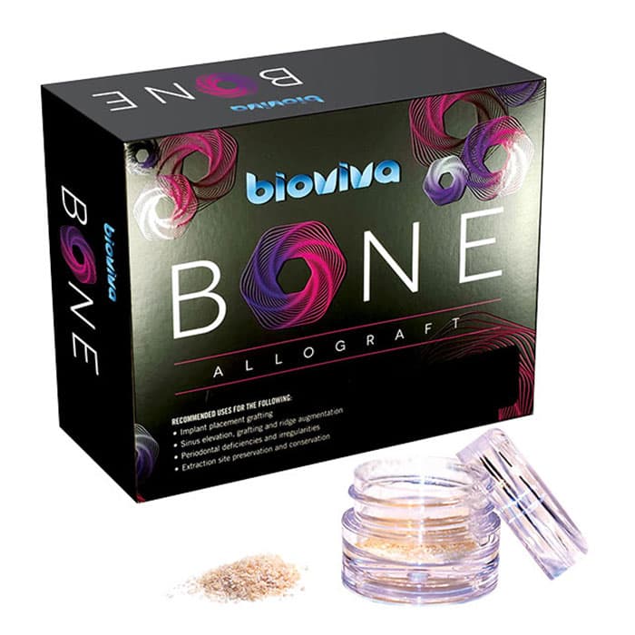 BioViva Mineralized Cortical-Cancellous Bone Allograft Mix, 250-1000µm, 0.5cc Jar, 1/Pk thumbnail 4