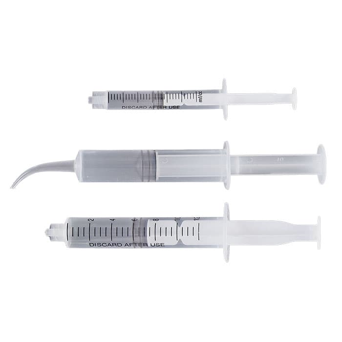 Plasdent Disposable Curved Tip Utility Syringe, No. 412, 12 cc, Plastic, Non-Sterile, 50/Pk, LL-UT thumbnail 10