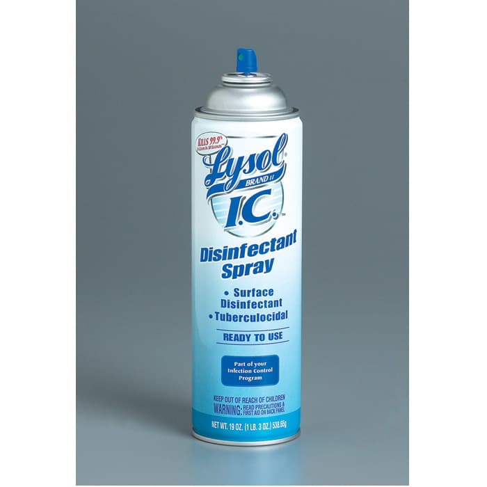 Lysol I.C. Disinfectant Spray with Control Flo Valve, 19 oz Aerosol Can, 95029 thumbnail 9