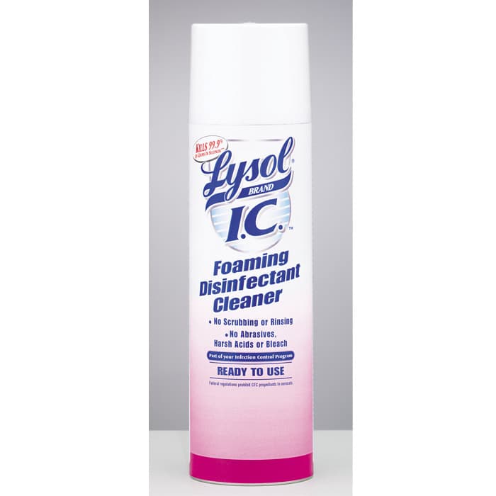 Lysol I.C. Foaming Disinfectant Cleaner, 24 oz Bottle, 95524 thumbnail 5