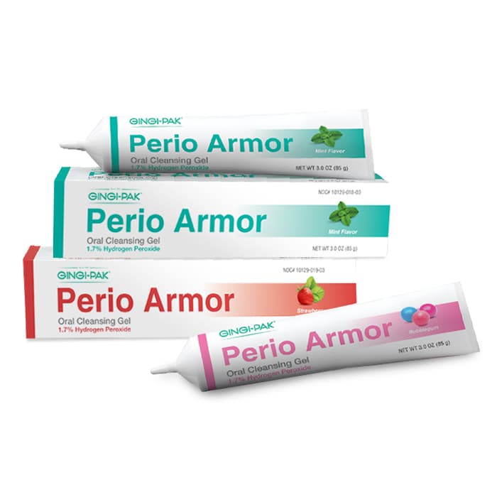 Perio Armor 1.7% Hydrogen Peroxide Oral Cleansing Gel, Mint, 3 oz Tube, 6/Pack, 93101 thumbnail 8