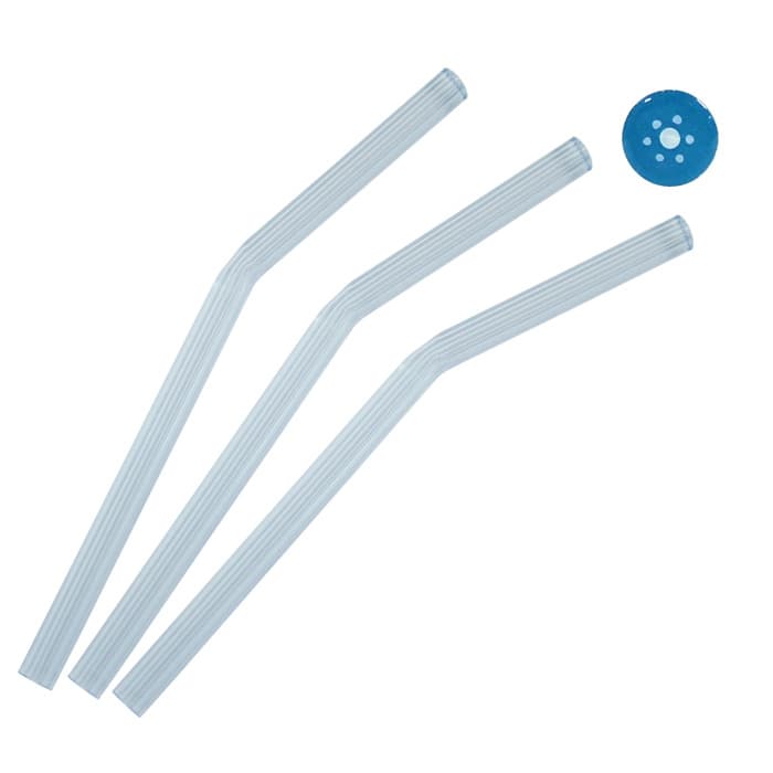KleanTip Disposable Air/Water Syringe Tips, Clear, Standard 76mm, 1500/Pk thumbnail 3