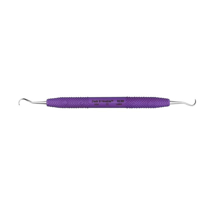 PDT Jack B. Nimble Scaler Slim, Double-Ended, Anterior, Purple, R130S thumbnail 15