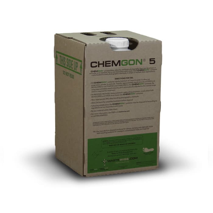 Chemgon Fixer and Developer Treatment and Disposal System, 5 Gallon, CHG5 thumbnail 11