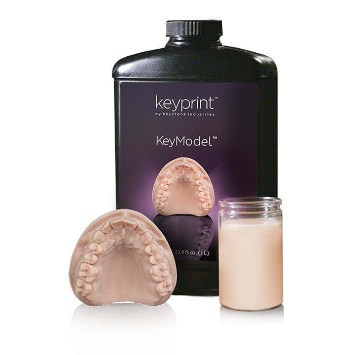 KeyPrint KeyModel 3D Printing Resin, Beige, 1 kg Bottle, 4220006 thumbnail 12
