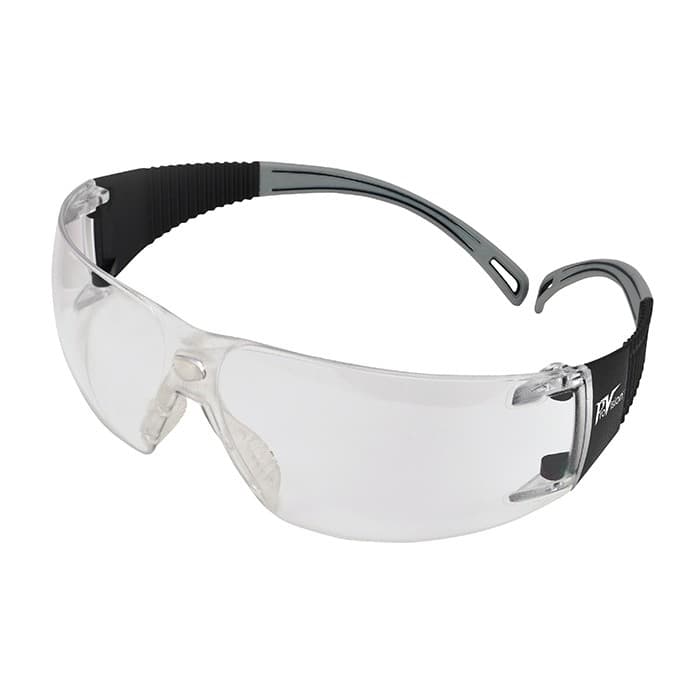 ProVision FlexiWrap Safety Eyewear, Black Frame, Grey Tips, Grey Lens, 3609GG thumbnail 12