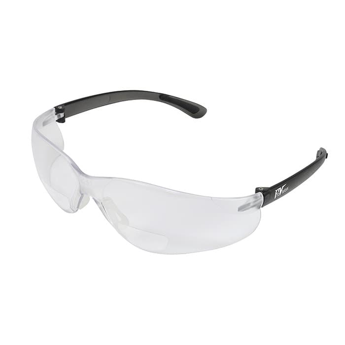 ProVision® EZ-Focals Bifocal Safety Eyewear, Black Frame, Clear Lens, +2.5 Diopter, 1/Pkg thumbnail 10