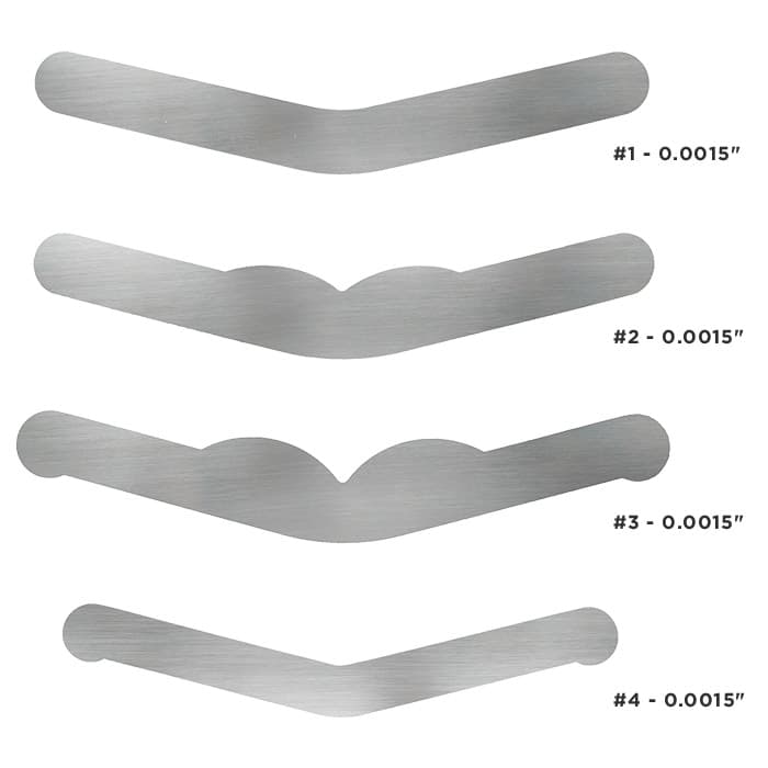 Prehma #3 Tofflemire Matrix Bands, 0.0015" Thick, Medical Grade Stainless Steel, 12/Pk thumbnail 2