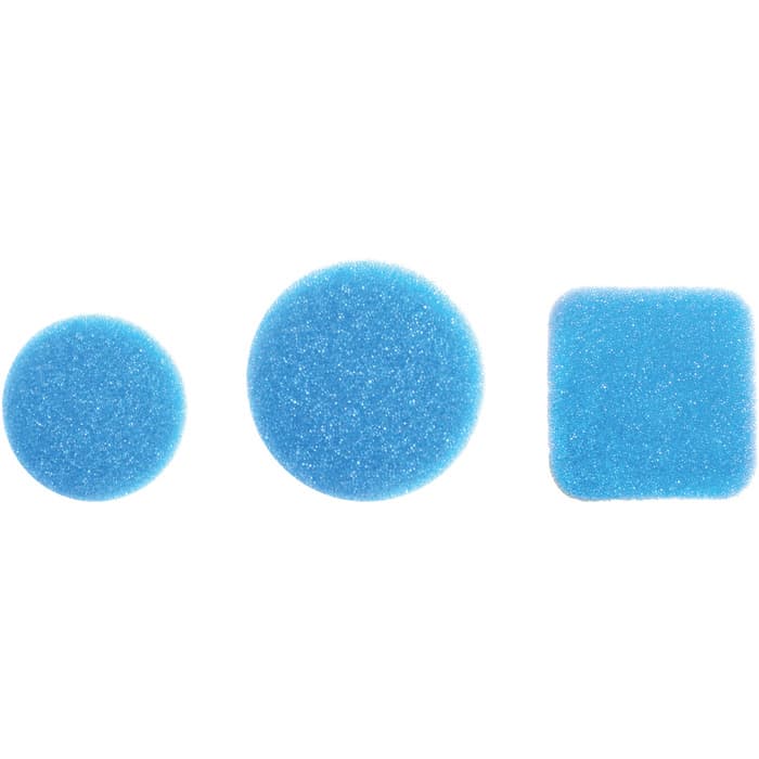 Pac-Dent Disposable Blue Polyurethane Endo Sponges, Square, 2 1/8" x 2 1/8" x 1/4", 50/Package, 813 thumbnail 3