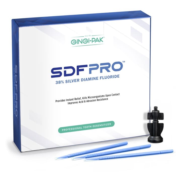 SDF Pro 38% Silver Diamine Fluoride Solution Unit Dose Kit, 30 x 0.1 mL Unit Doses + 50 Micro Applicator Tips, 73013 thumbnail 17
