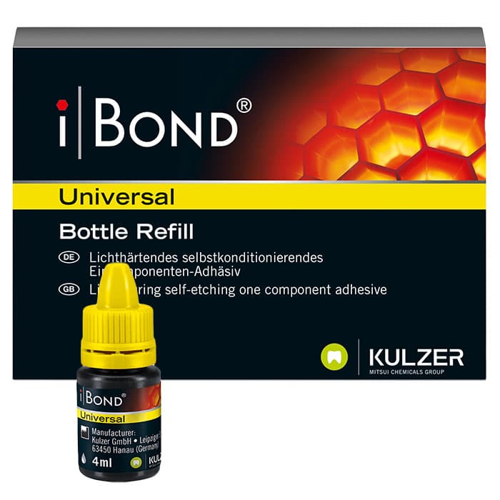 iBond Universal Light-Cure Bonding Agent, Bottle Refill, 4 mL, 1/Pk, 66061411 thumbnail 25