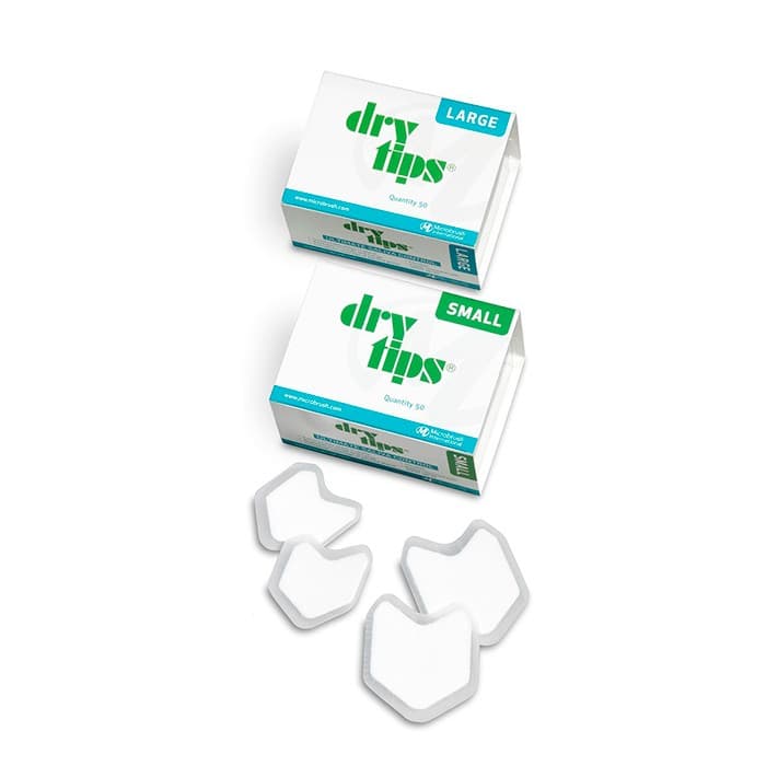 DryTips Saliva Absorbent Cotton Roll Substitute, Small (Child), White, 50/Pack, 291543 thumbnail 16