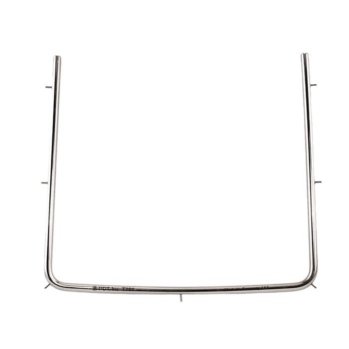 Paradise Dental Technologies Rubber Dam Frame, Stainless Steel, 4" x 4", T786 thumbnail 7