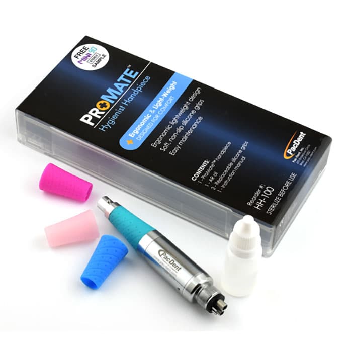 ProMate Hygiene Prophy Handpiece Kit, HH-100, with 3 Silicone Grips thumbnail 10