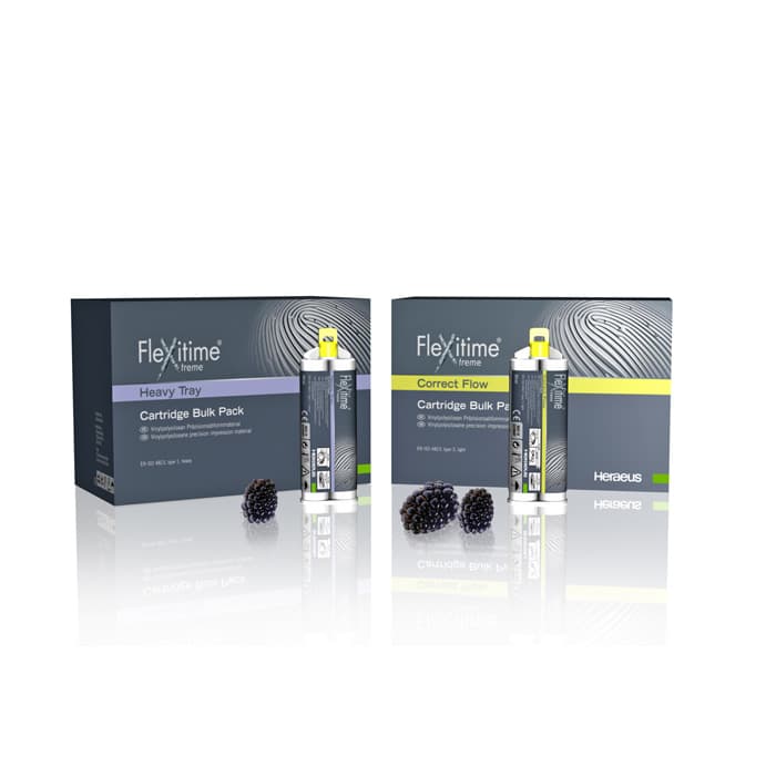 Flexitime Xtreme 2 VPS Impression Material, Heavy Tray, 50 ml Cartridges, Wild Berry, 12/Pk, 66044884 thumbnail 22