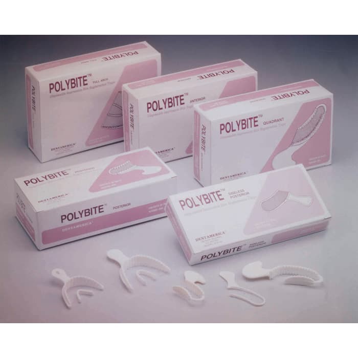 Polybite Disposable 3-in-1 Bite Registration Impression Tray, Anterior, 35/Box, 885 thumbnail 19
