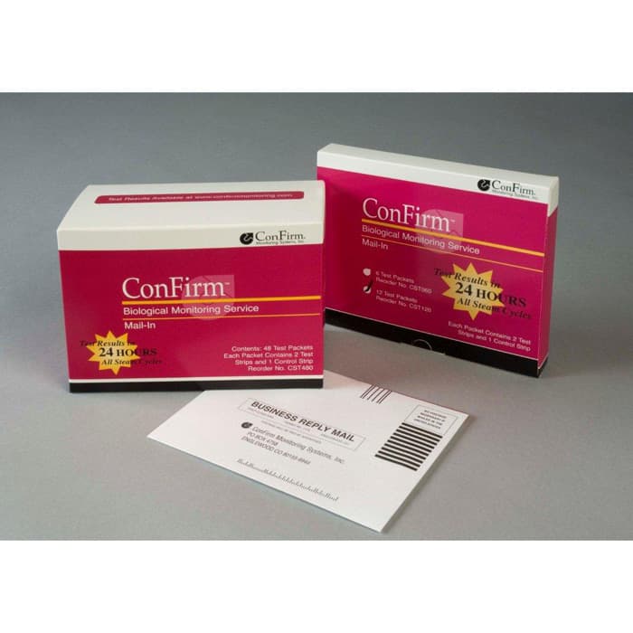 ConFirm Mail-In Sterilizer Monitoring Service, 3-Strip Test, 48 Tests/Box, CST480 thumbnail 18