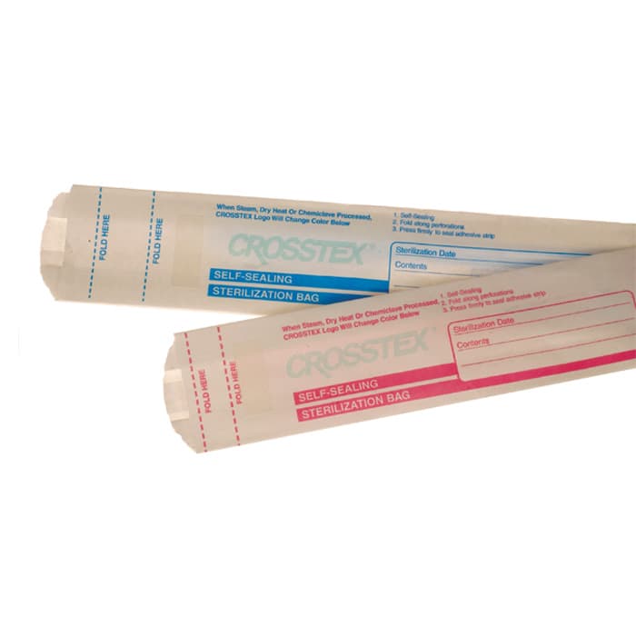 Crosstex Self-Sealing Autoclave Bags, Paper, 2-1/2" x 1-1/2" x 10-1/2", 1000/Box, OC thumbnail 7