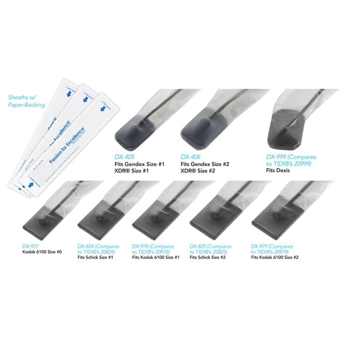Pac-Dent Armor Digital X-Ray Sensor Sheaths, Paper-Backed, Fits Schick Size #2, Latex-Free, 500/Pk, DX-825 thumbnail 9