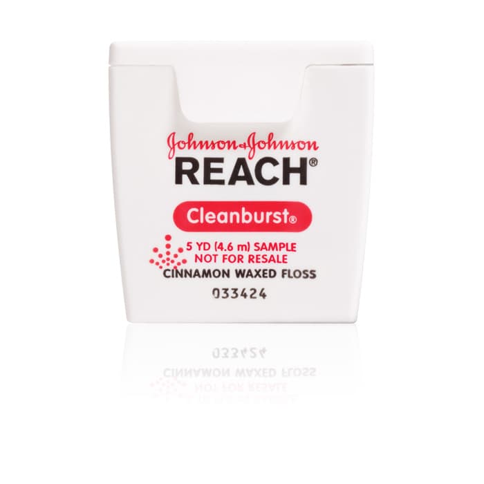Reach CleanBurst Waxed Dental Floss, Cinnamon, 5 yd Patient Size, 144/Case, 211896600 thumbnail 12