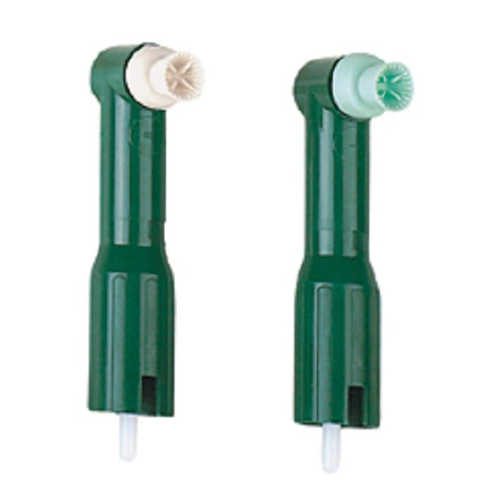Denticator Original Green Disposable Prophy Angle, Soft Green Cup, 4-Web, Latex-Free, 500/Box, 501350 thumbnail 15