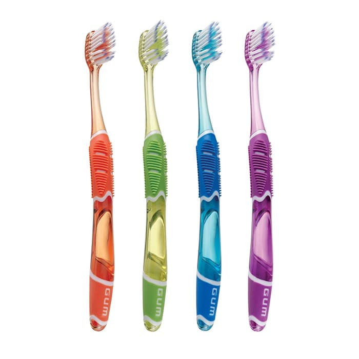 GUM Technique Deep Clean Toothbrush, Soft Bristles, Full Head, Assorted Colors, 12/Pk, 524TPA1 thumbnail 15