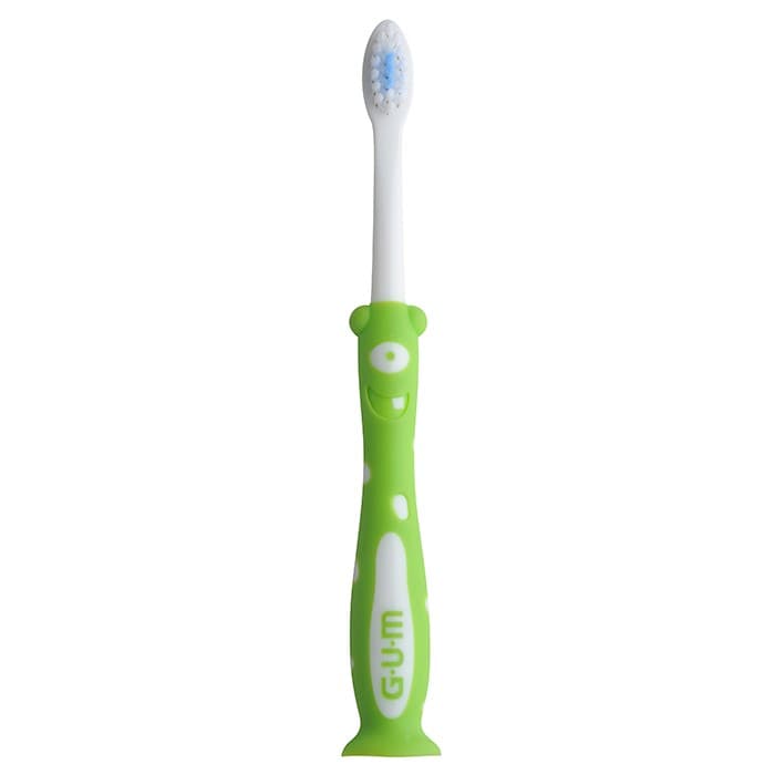 GUM Monsterz Kids' Toothbrush, Assorted Colors, Ages 2+, 12/Bx - GUM&reg; Monsterz Kids&rsquo; Toothbrush - Assorted Colors - Ages 2+ - Image 1