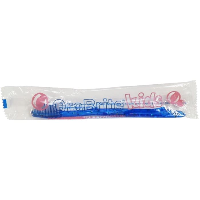 Oraline Child Pre-Pasted Disposable Toothbrush, Bubblegum, 30 Tuft X-Soft, Assorted Colors, 144/Case, ORA10930 thumbnail 3