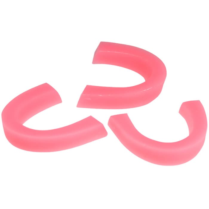 Anatomic U-Shape Bite Block, Hard Pink, 72/Box - Anatomic U-Shape Bite Block - Hard Pink - Image 1