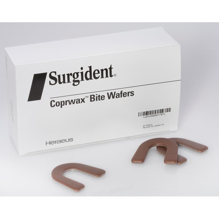 Coprwax Bite Wafers with Copper Particles, Horseshoe Shaped, 84/Box, 50092178 thumbnail 20