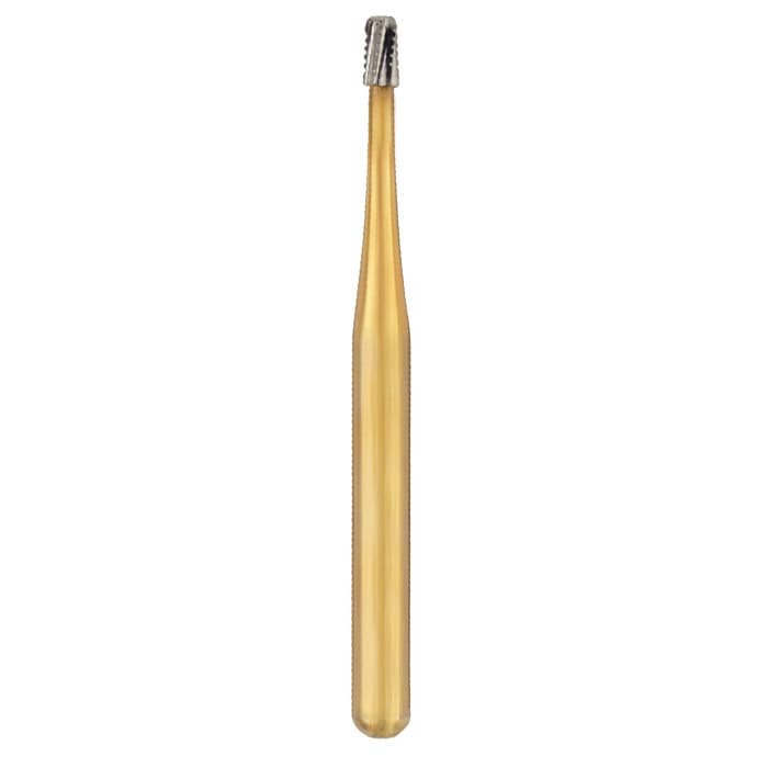 Great White Gold Series Carbide Burs, FG, Straight Cross Cut Fissure, #557, 10/Pk, 18218 thumbnail 18