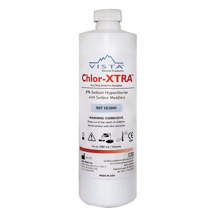 Chlor-XTRA 6% Sodium Hypochlorite Root Canal Irrigation Solution, 16 oz Bottle, 503800 thumbnail 18