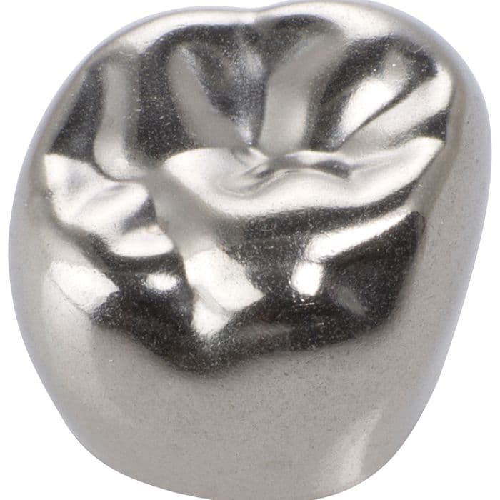 3M ESPE Stainless Steel Permanent Molar Crown, Size 6UR6, Upper Right First Permanent Molar, 5/Box, 6-UR-6 thumbnail 22