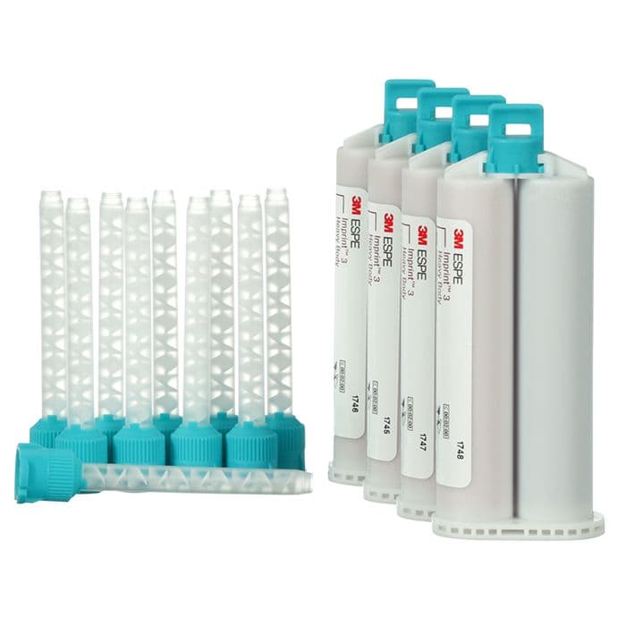 3M Imprint 3 Heavy Body VPS Impression Material Refill, 50 mL Garant Cartridges, 4/Pk, 10771 thumbnail 17