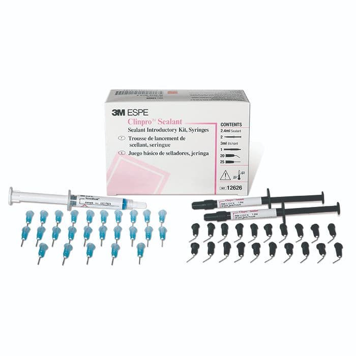 3M Clinpro Sealant Refill Syringe, 1.2 ml, Light-Cure Fluoride-Releasing Pit & Fissure Sealant, Pink to White Color-Change, with 10 Dispensing Tips, 12627 thumbnail 19
