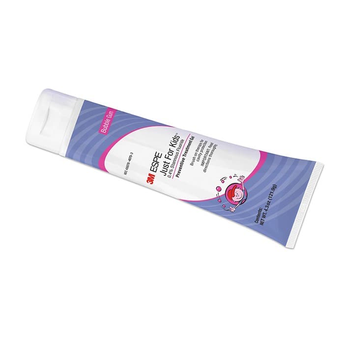 3M Just For Kids 0.4% Stannous Fluoride Brush-On Gel, Bubble Gum Flavor, 4.3 oz Tube, 12107B thumbnail 14
