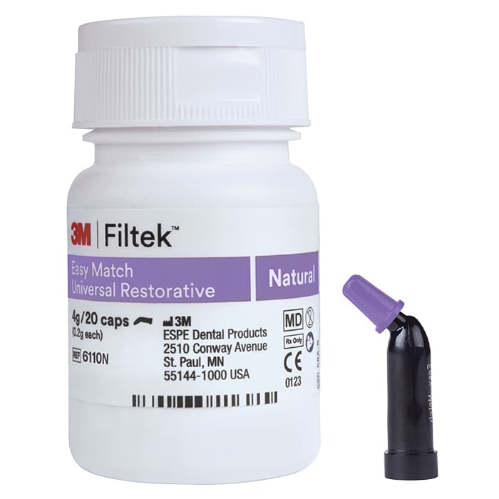 3M (Solventum) Filtek Easy Match Universal Restorative Capsules, Natural, 0.2g, 20/Pk, 6110N thumbnail 14