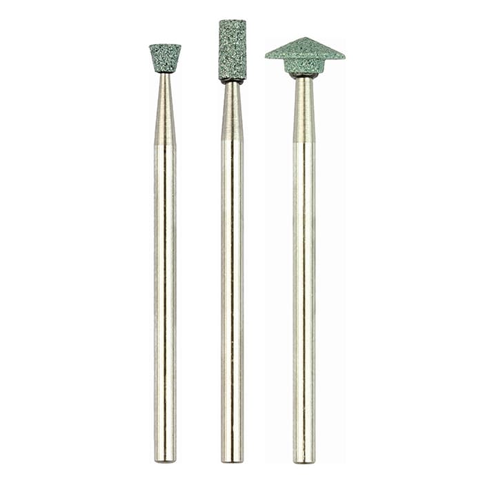 Shofu Dura-Green Stones, HP Fine, PC2 Pointed Cylinder, Silicon Carbide, 12/Pack, 031F thumbnail 9