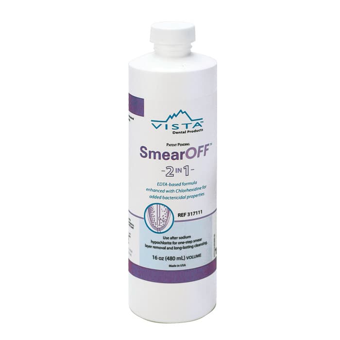 SmearOFF 2-in-1 EDTA/CHX Irrigation Solution, 16 oz (480 mL) Bottle, 317111 thumbnail 14