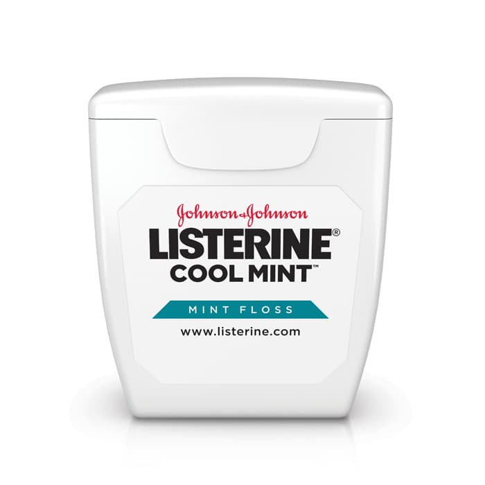 Listerine Cool Mint Dental Floss, Waxed, 5 yd, 144/Case, 523521600 thumbnail 12