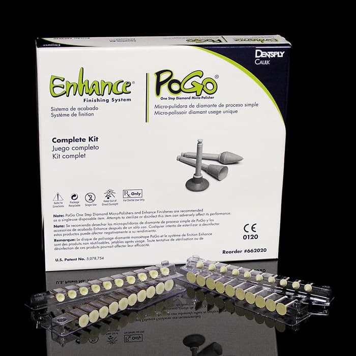 Dentsply Sirona Enhance & PoGo Complete Kit, 60 Tips (30 Enhance Finishers + 30 PoGo Polishers), 662020 thumbnail 18