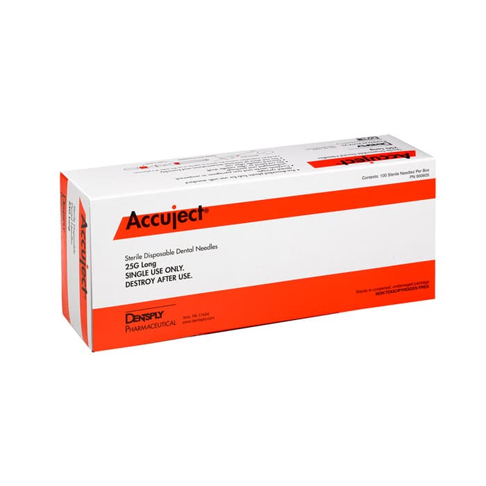 Accuject Disposable Dental Needles, Plastic Hub, 27 Gauge Short (21mm), Yellow, Sterile, 100/Box, 900705 thumbnail 23
