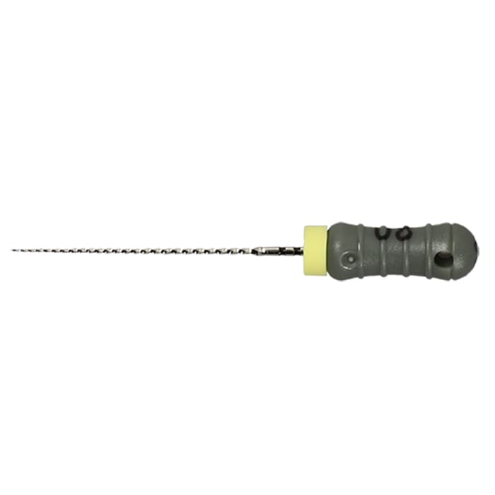 Ready-Steel C+ Stainless Steel Endodontic Hand File, 21 mm, Size #06, Pink, 6/Pk, 6700621 thumbnail 14