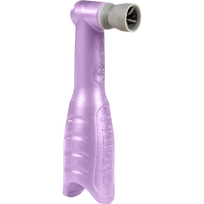 NUPRO Freedom Slim Disposable Prophy Angles, Contra Angle, Spiral Cup, Latex-Free, Lavender, 200/Box, 965774 thumbnail 12