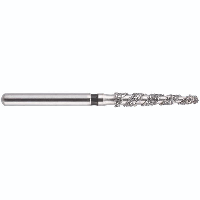 Midwest Once® Helical Single Use Diamond Bur – FG, Super Coarse, Cylinder, #KS2-014, 0.8 mm Diameter, 1.4 mm Length, 25/Pkg, S1KS2014SC thumbnail 4